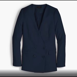 J.Crew Navy French Girl Blazer